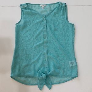 Girls’ Sleeveless Shell Top
